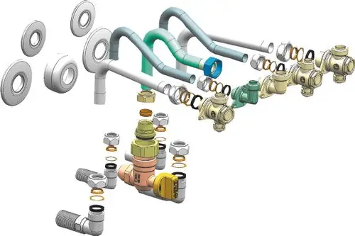 Bosch-Installationszubehoer-HW-Set-BCR-1-Anschlusssatz-fuer-Unterputz-Installation-7736901710 gallery number 1